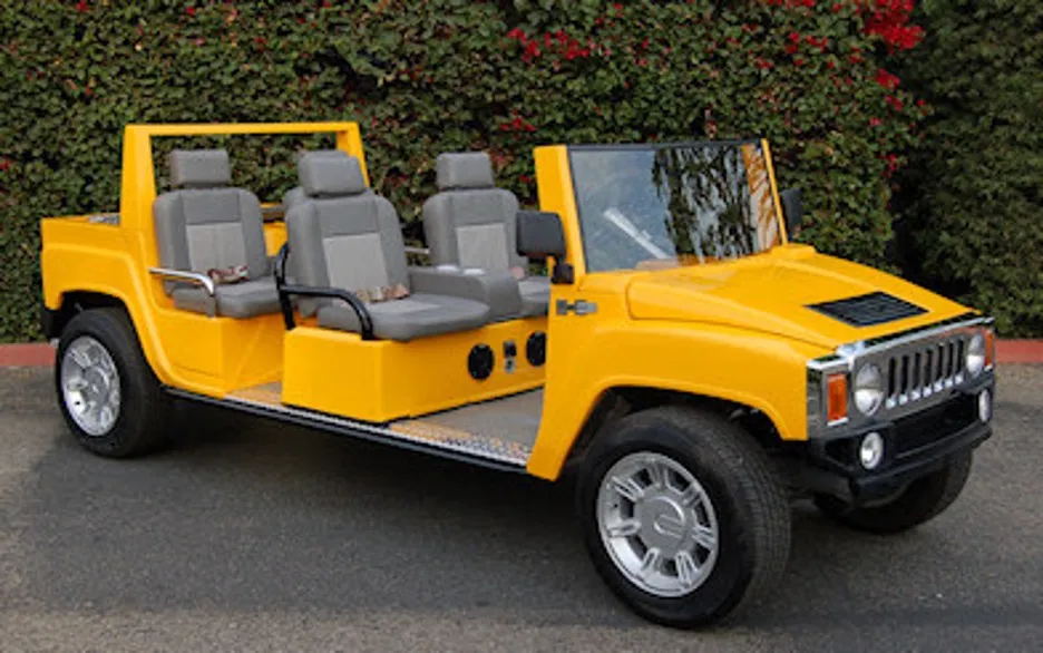 luxury golf carts