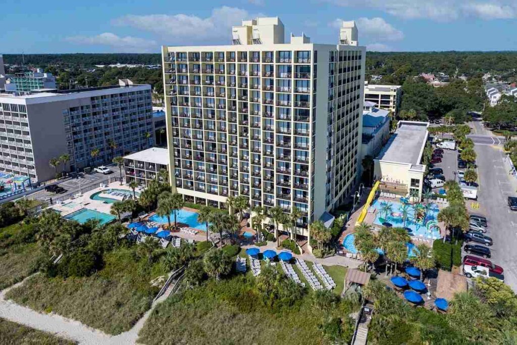 myrtle beach on the beach hotels