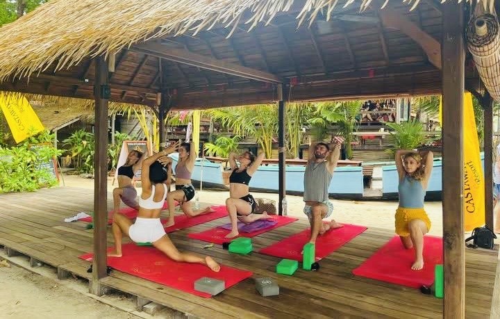 she's all over the place Koh lipe