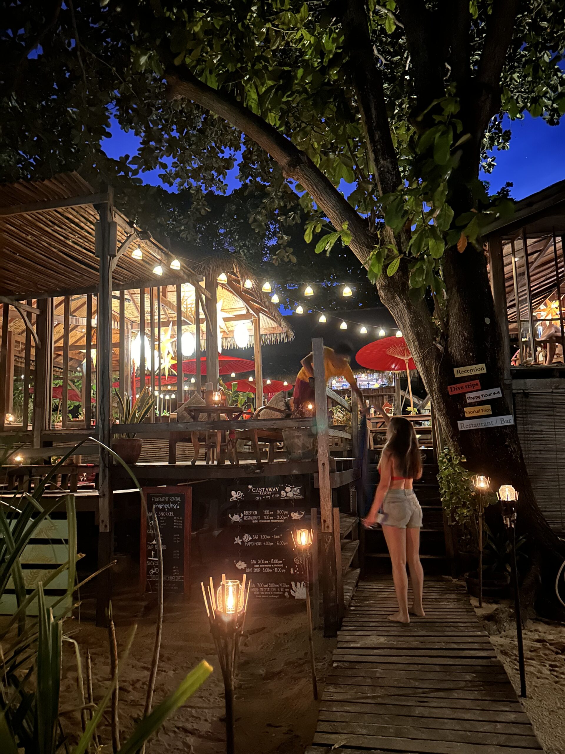 she's all over the place Thailand