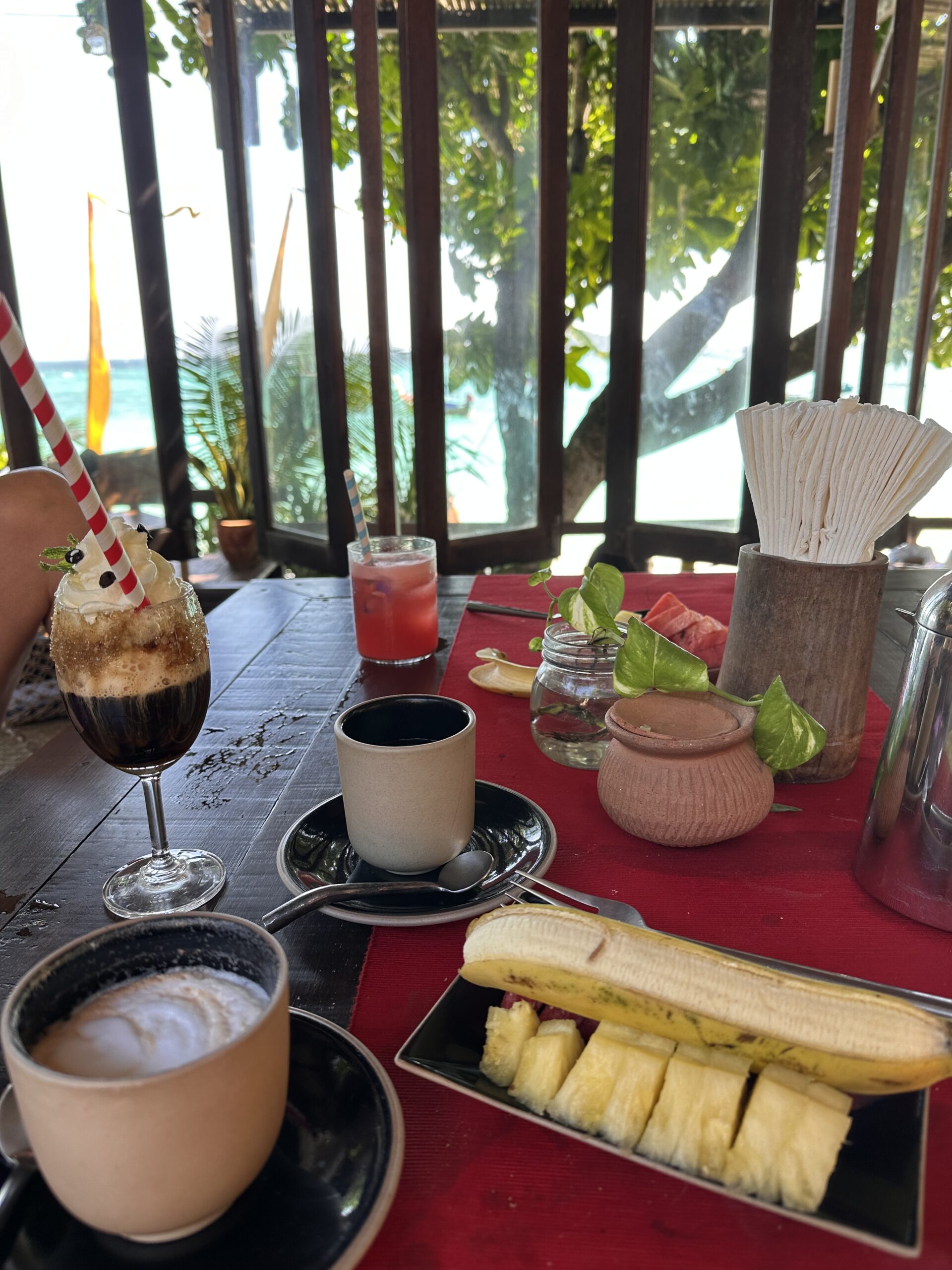 she's all over the place