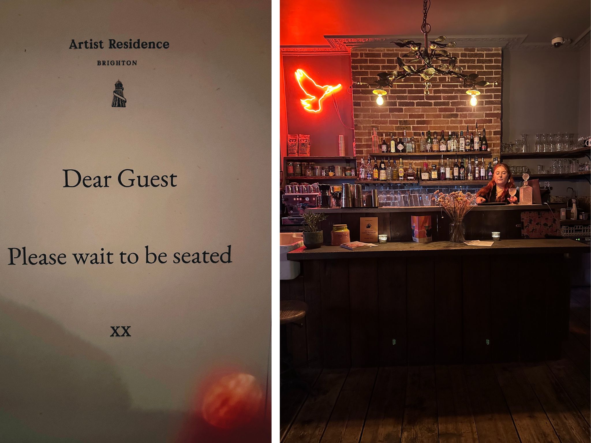 she's all over the place