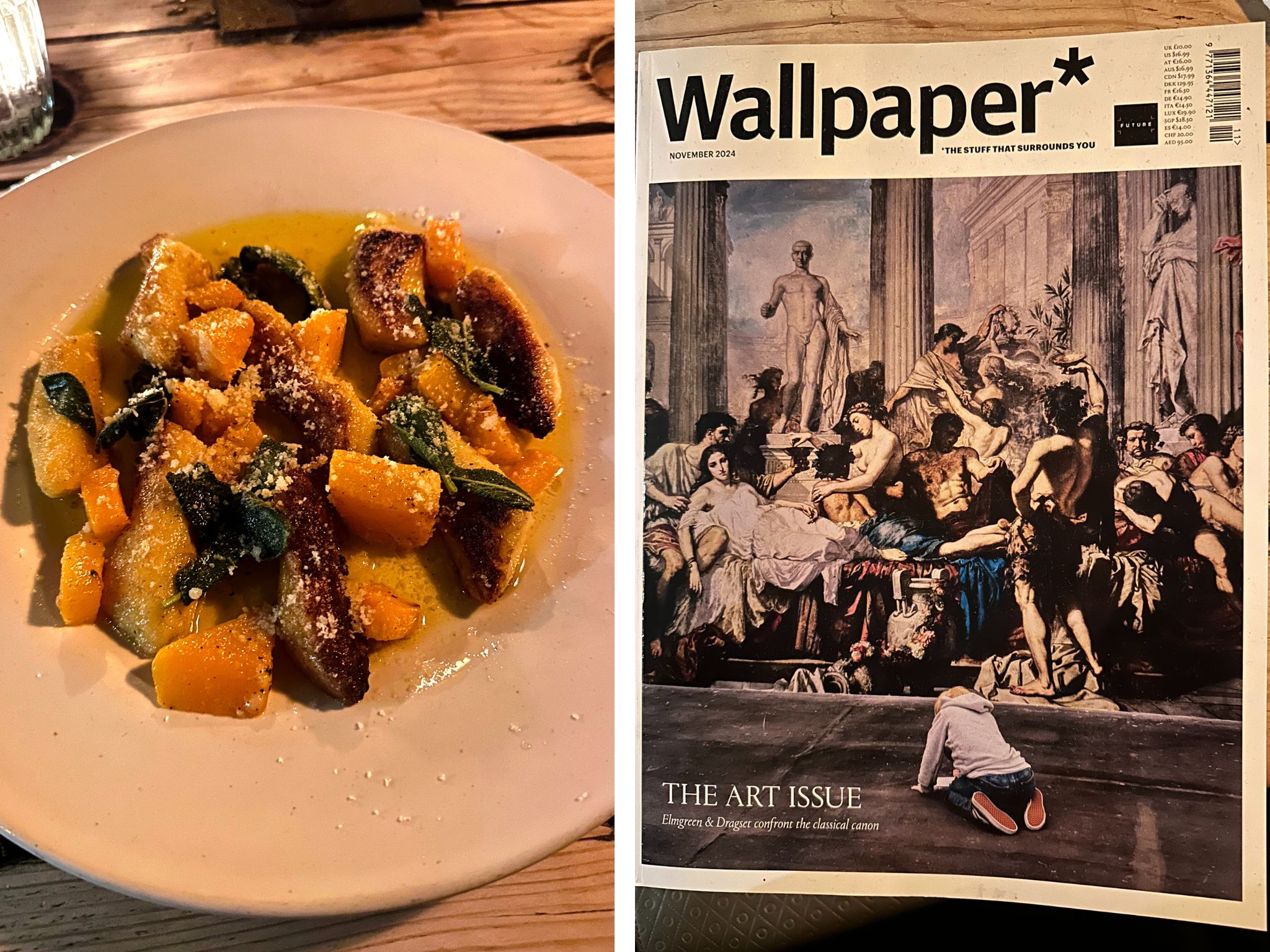 she's all over the place