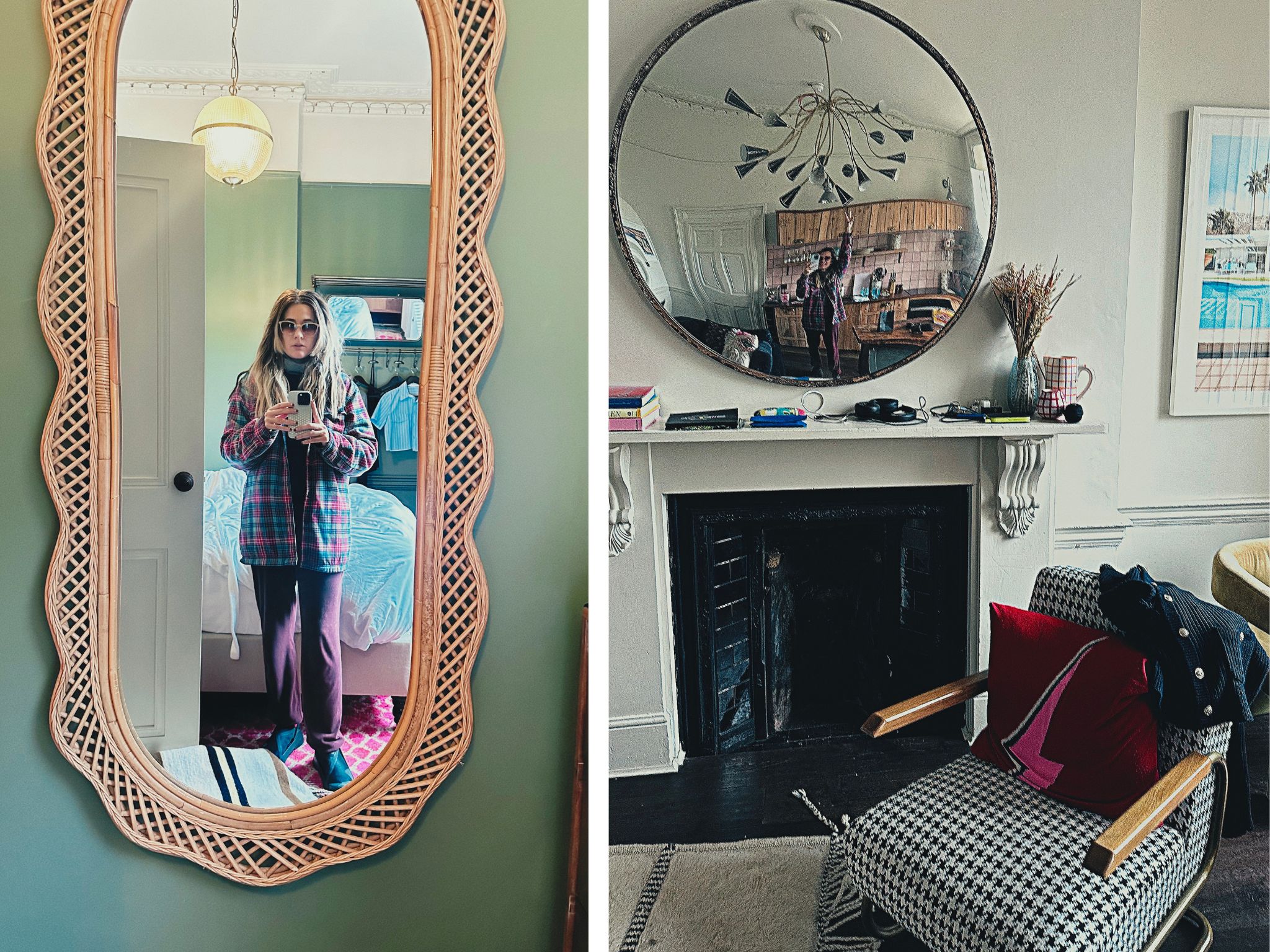 she's all over the place