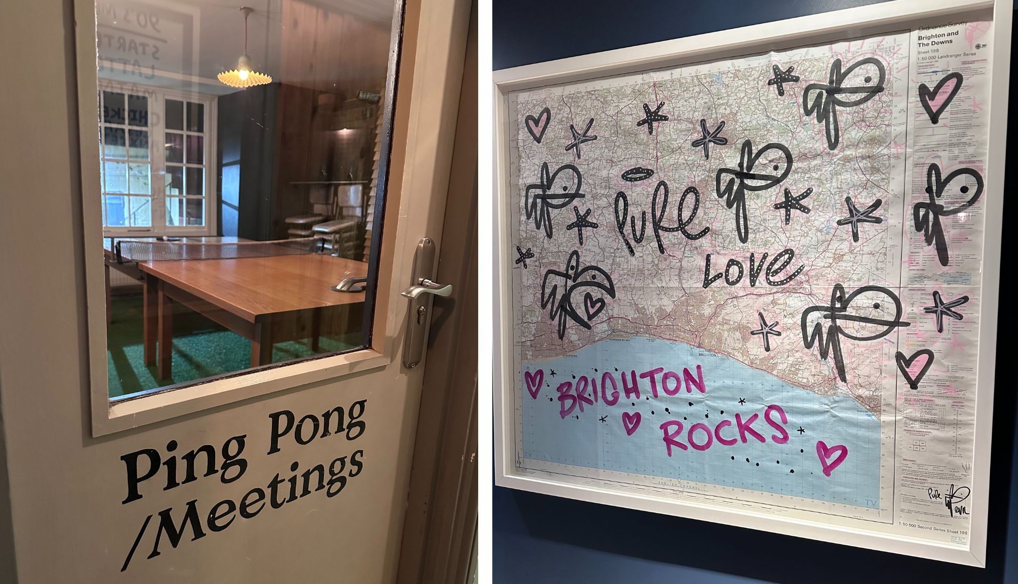 she's all over the place