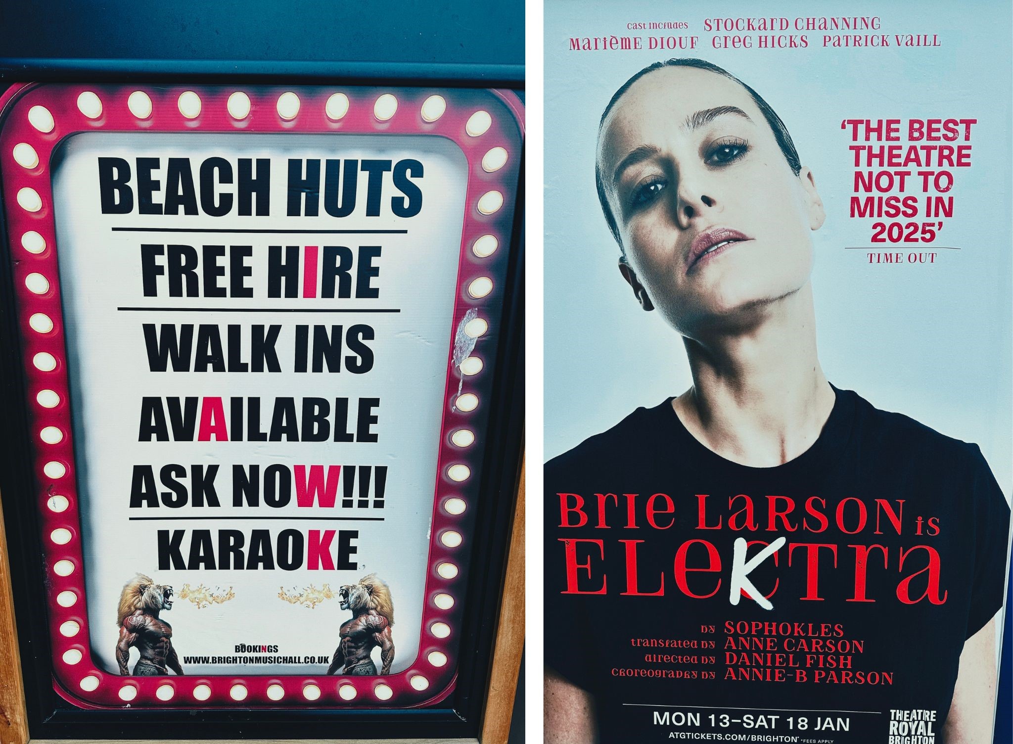 she's all over the place