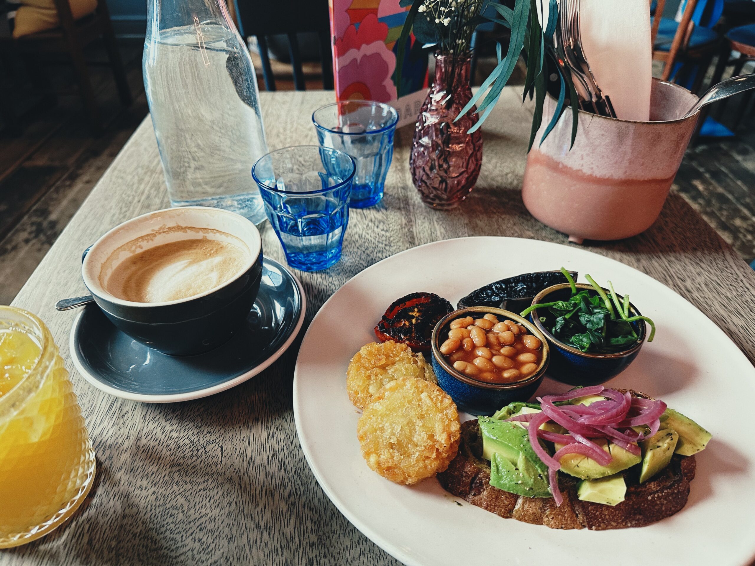 she's all over the place