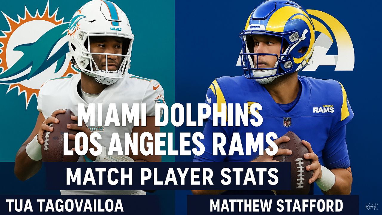 Miami Dolphins vs Los Angeles Rams