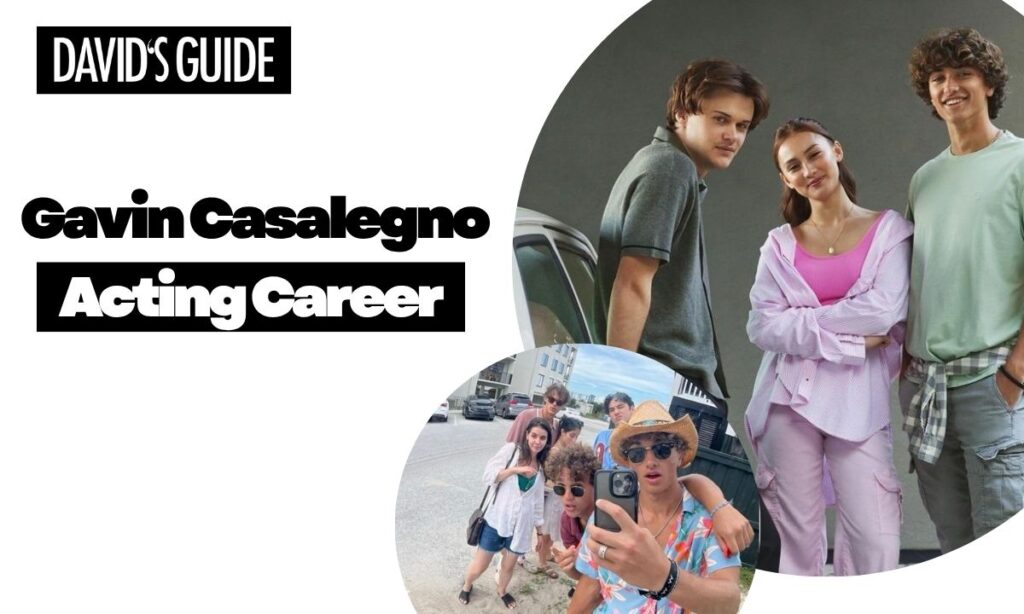 Gavin Casalegno Acting Career Beginnings