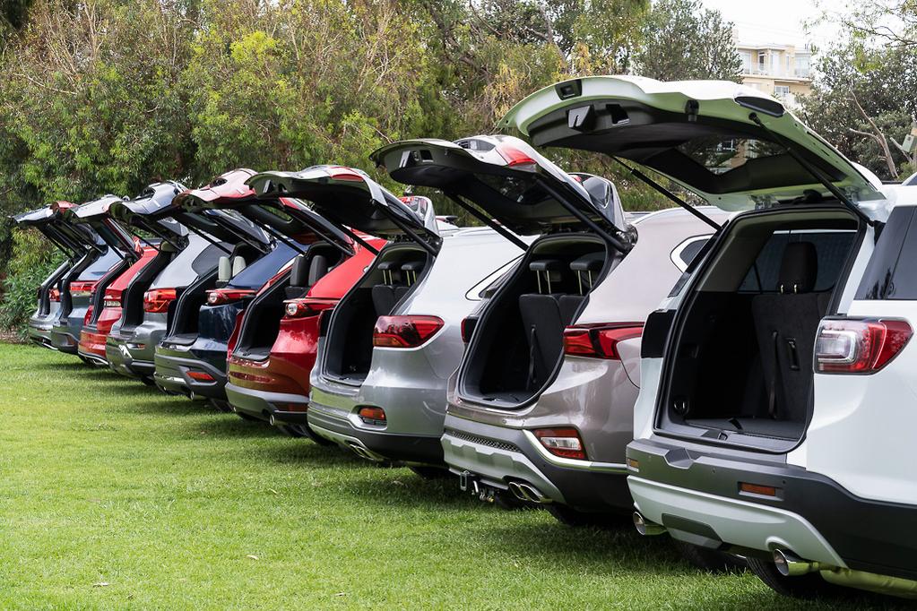 family cars with large trunk space