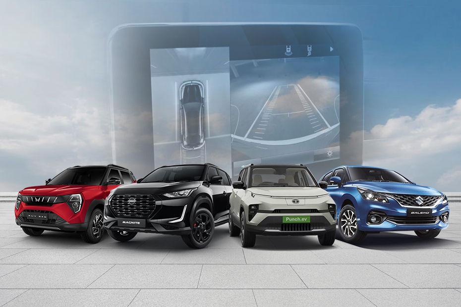 Cars with 360 degree camera under $35,000