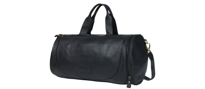 Vintage leather duffle bags