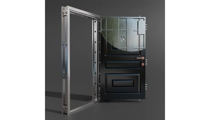 custom security doors