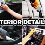 how to clean and detail your car interior at home