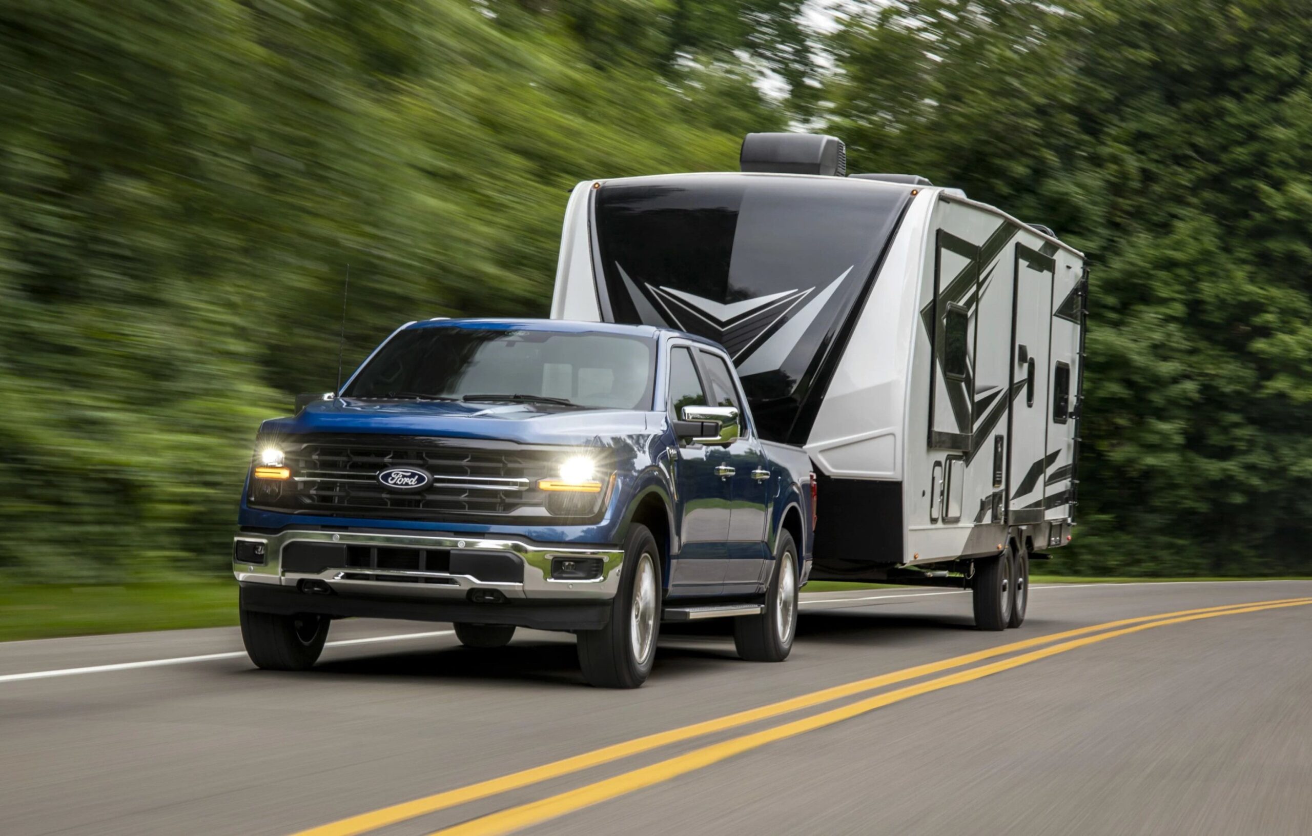 best pickup trucks for towing small campers