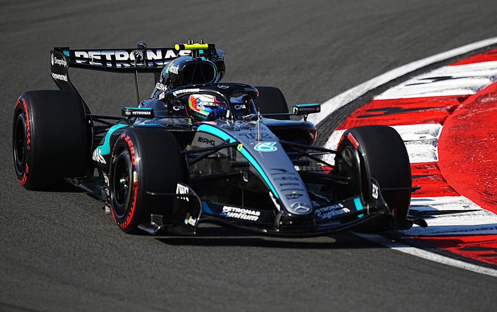 The Mercedes-AMG PETRONAS F1 Team at work during the 2026 season.