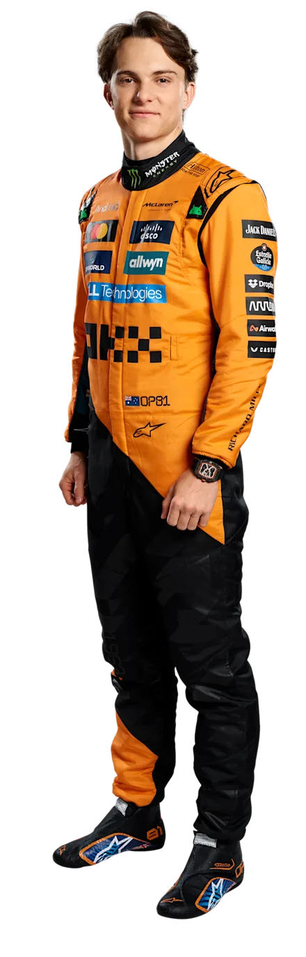 Oscar Piastri of the McLaren Formula 1 Team, whose combination of speed, consistency, and composure has made him the most coveted driver in the 2026 silly season.