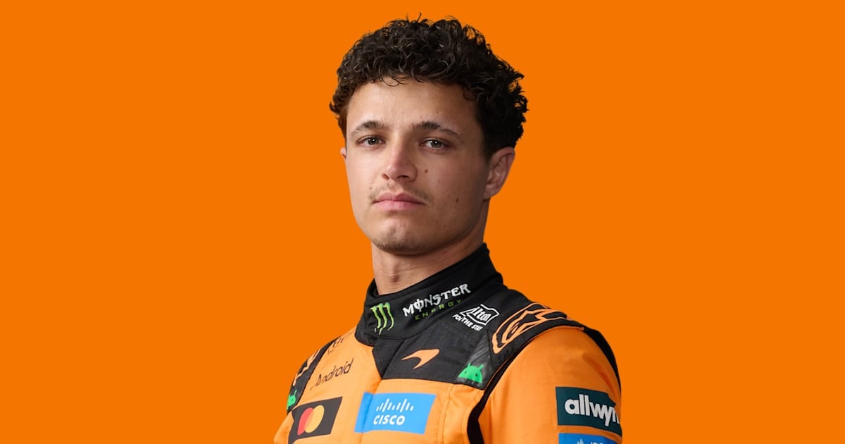 Lando Norris of McLaren, who finished fourth at the 2026 Italian Grand Prix.