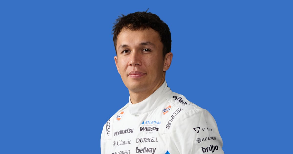 Alex Albon, staying at Williams for a sixth season in 2027.