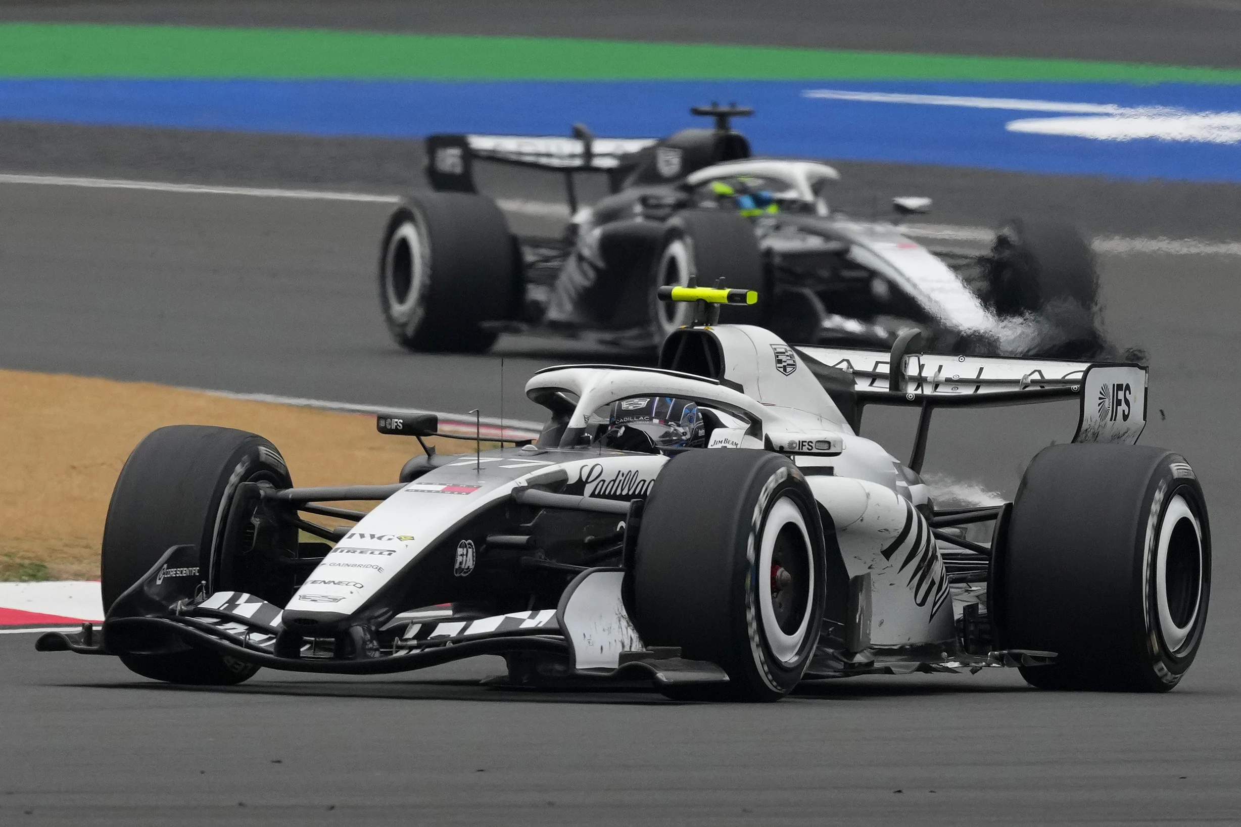 Trackside action during the 2026 Chinese Grand Prix weekend in Shanghai as Cadillac continued its steep early learning curve.