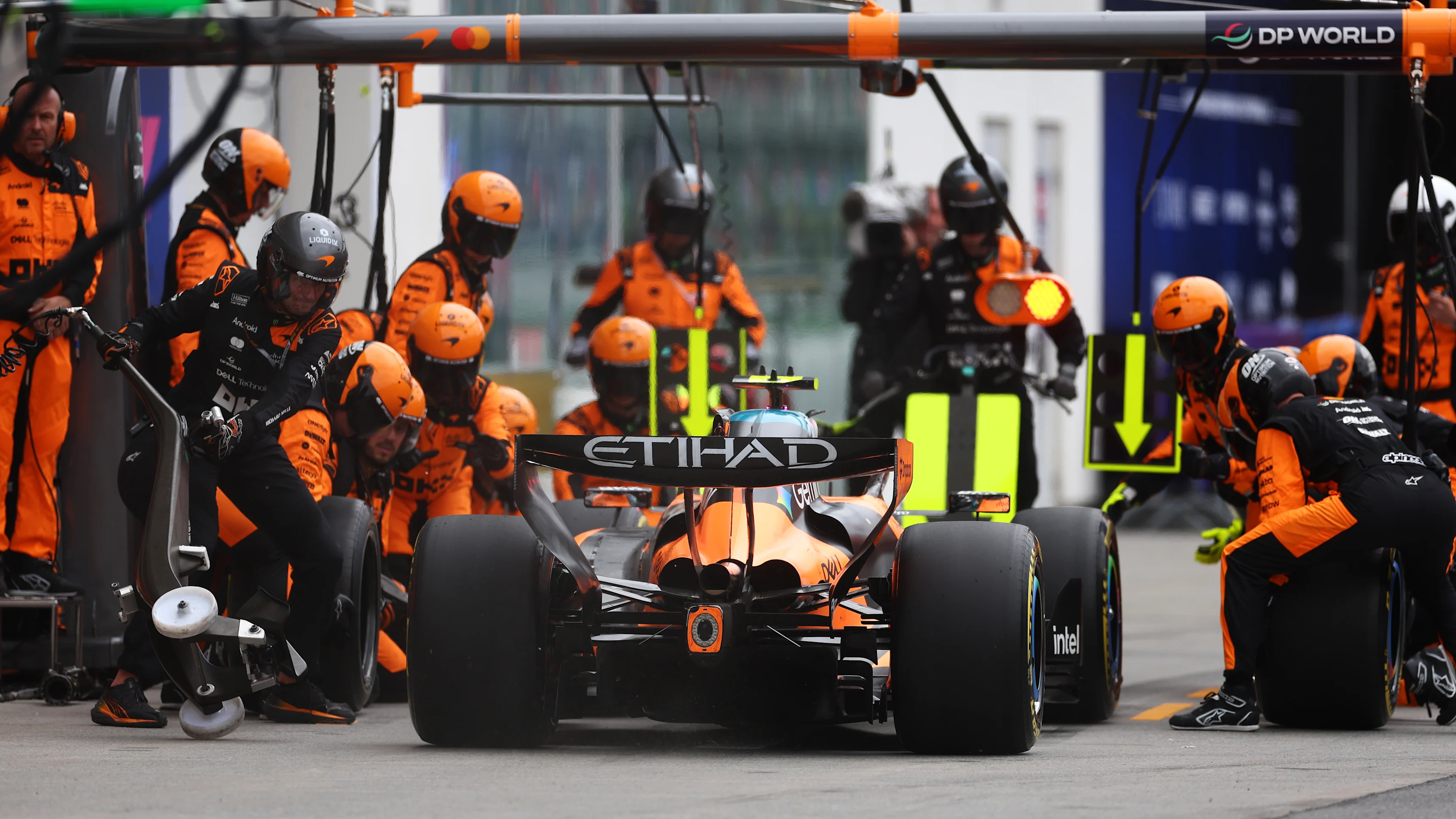 Lando Norris driving the No. 1 McLaren MCL40 Mercedes at the 2026 Canadian Grand Prix