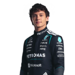 Official Mercedes portrait of Kimi Antonelli, leader of the 2026 drivers' championship