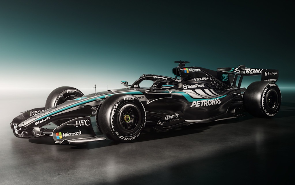 The Mercedes-AMG F1 W17, Mercedes' 2026 challenger, at the center of the season's upgrade race that the sprints have helped reveal.