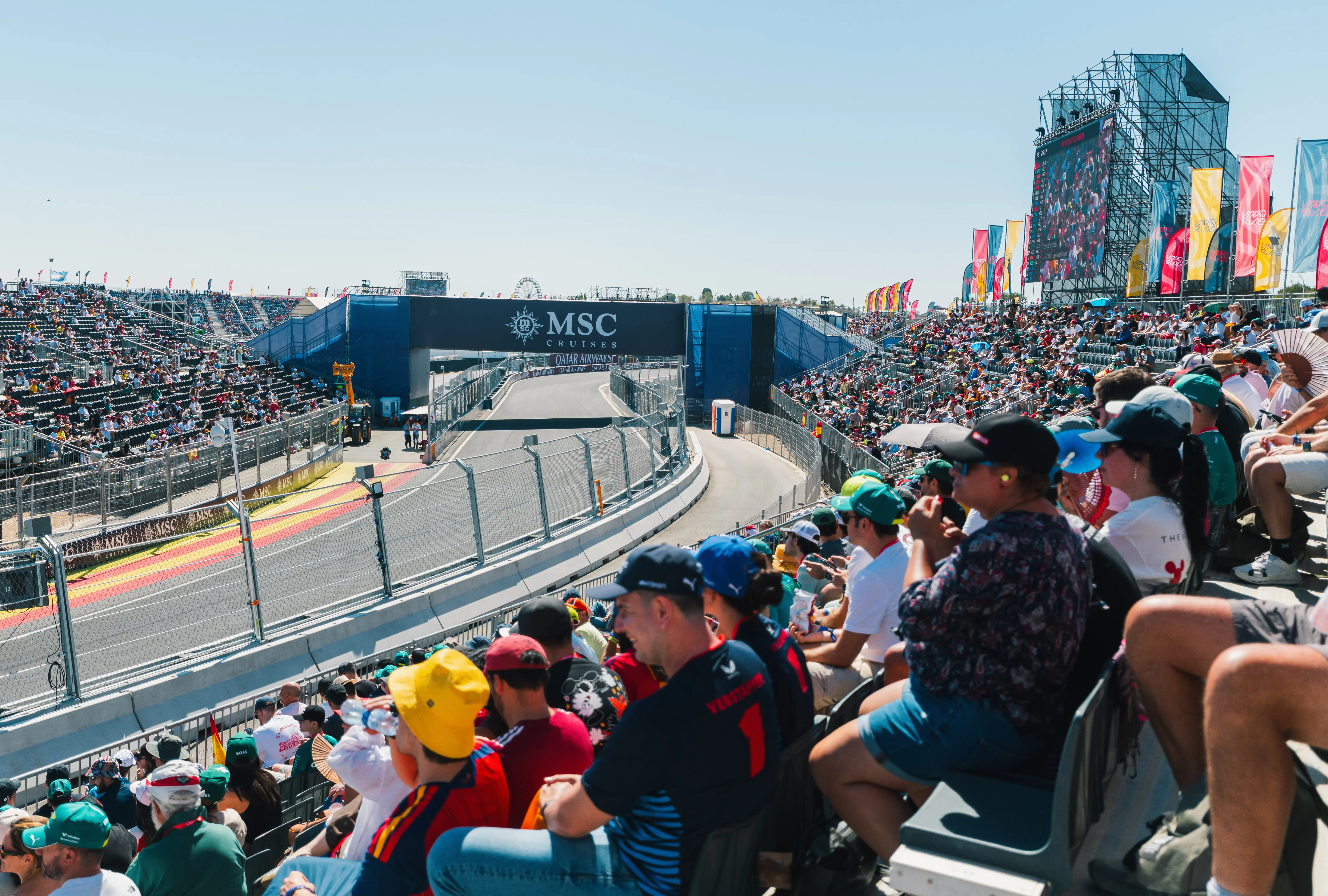 The new Madring circuit in Madrid, where 97 percent of tickets for the September debut are already sold.