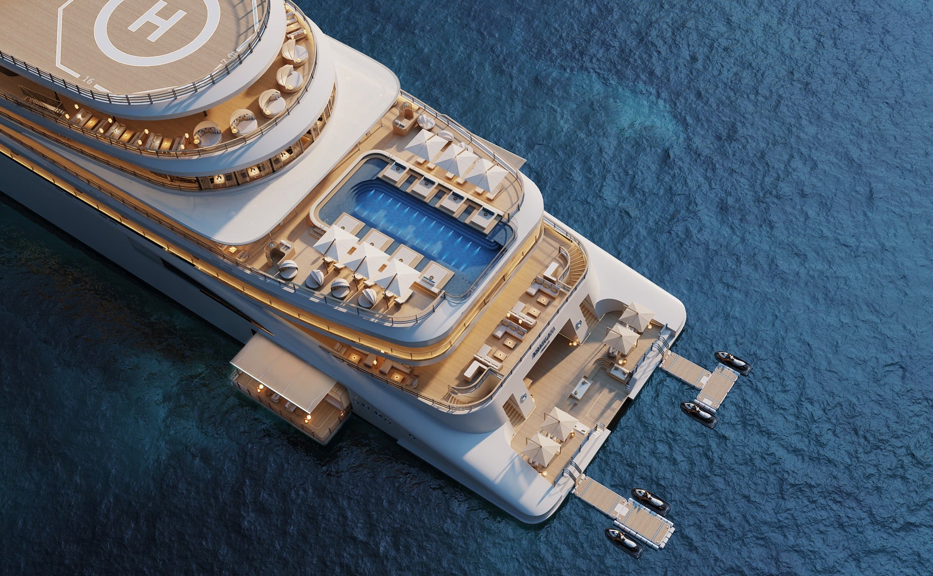 Amangati, the first Aman at Sea yacht, launching in the Mediterranean in May 2027