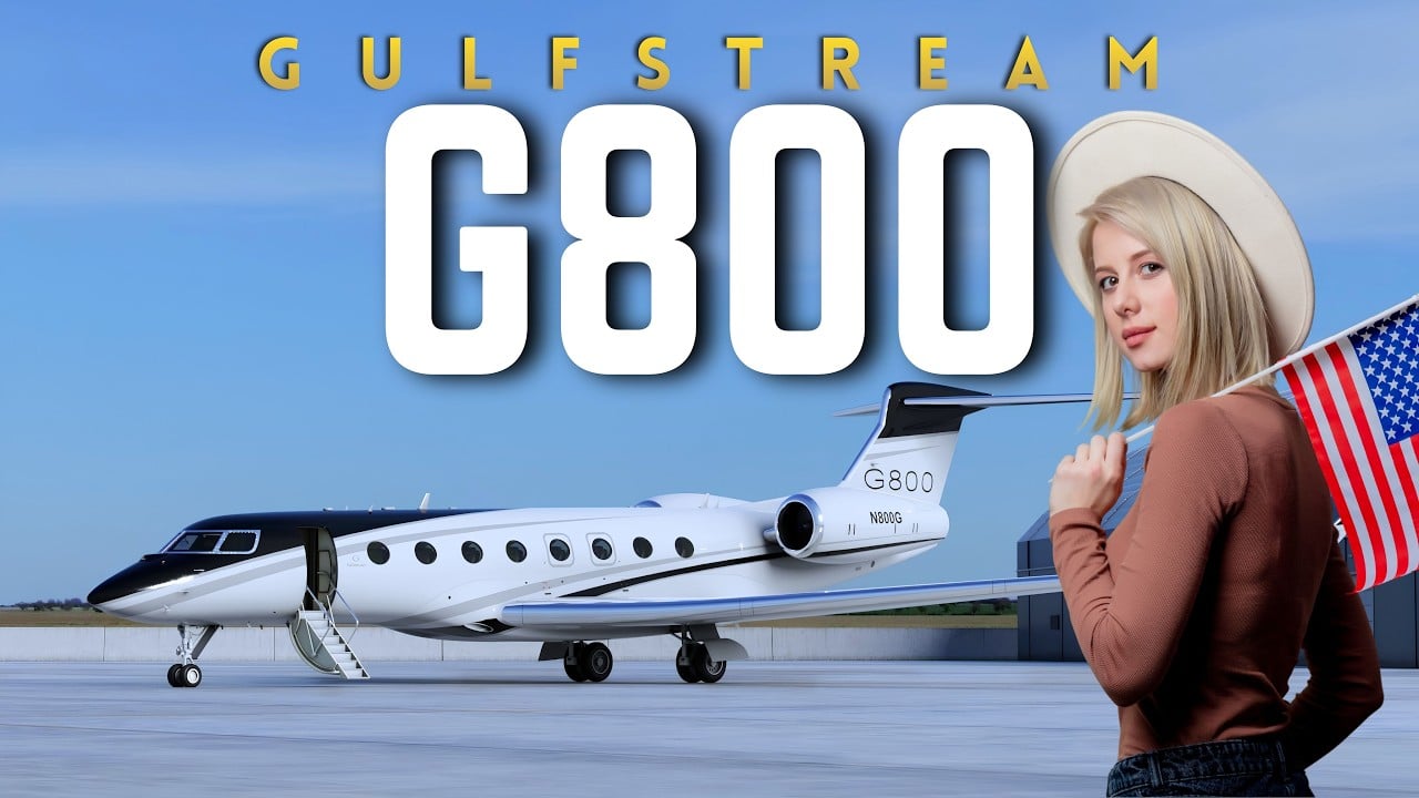 Gulfstream G800 private jet, featured in the Luxury Aloft review.