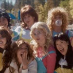 Cast members of Molly Ratermann’s Making A Bridesmaid comedy horror film