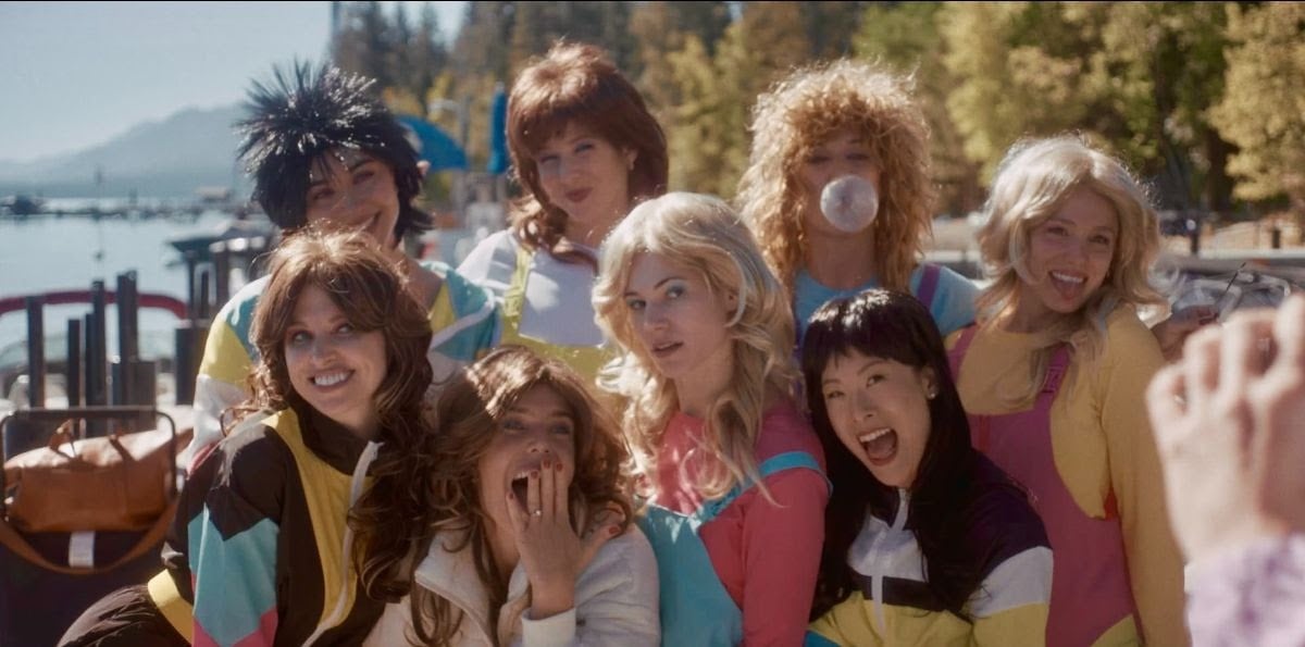 Cast members of Molly Ratermann’s Making A Bridesmaid comedy horror film