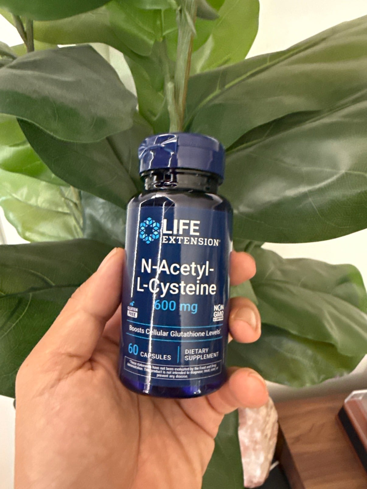 Life Extension NAC 600 mg bottle