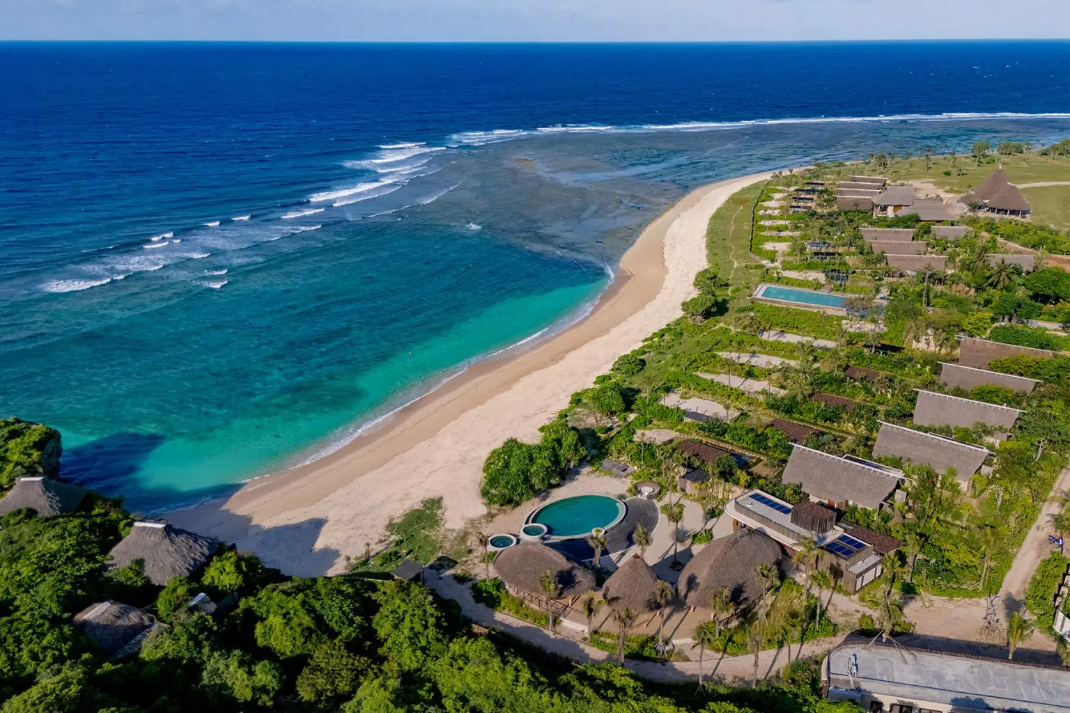 Boa Beach at NIHI Rote resort on Rote Island Indonesia