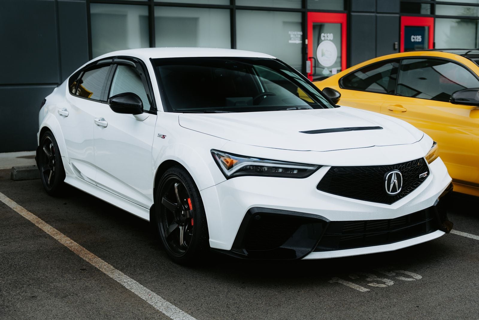 New Acura Integra Type S parked in an urban lot — 2026 sport compact