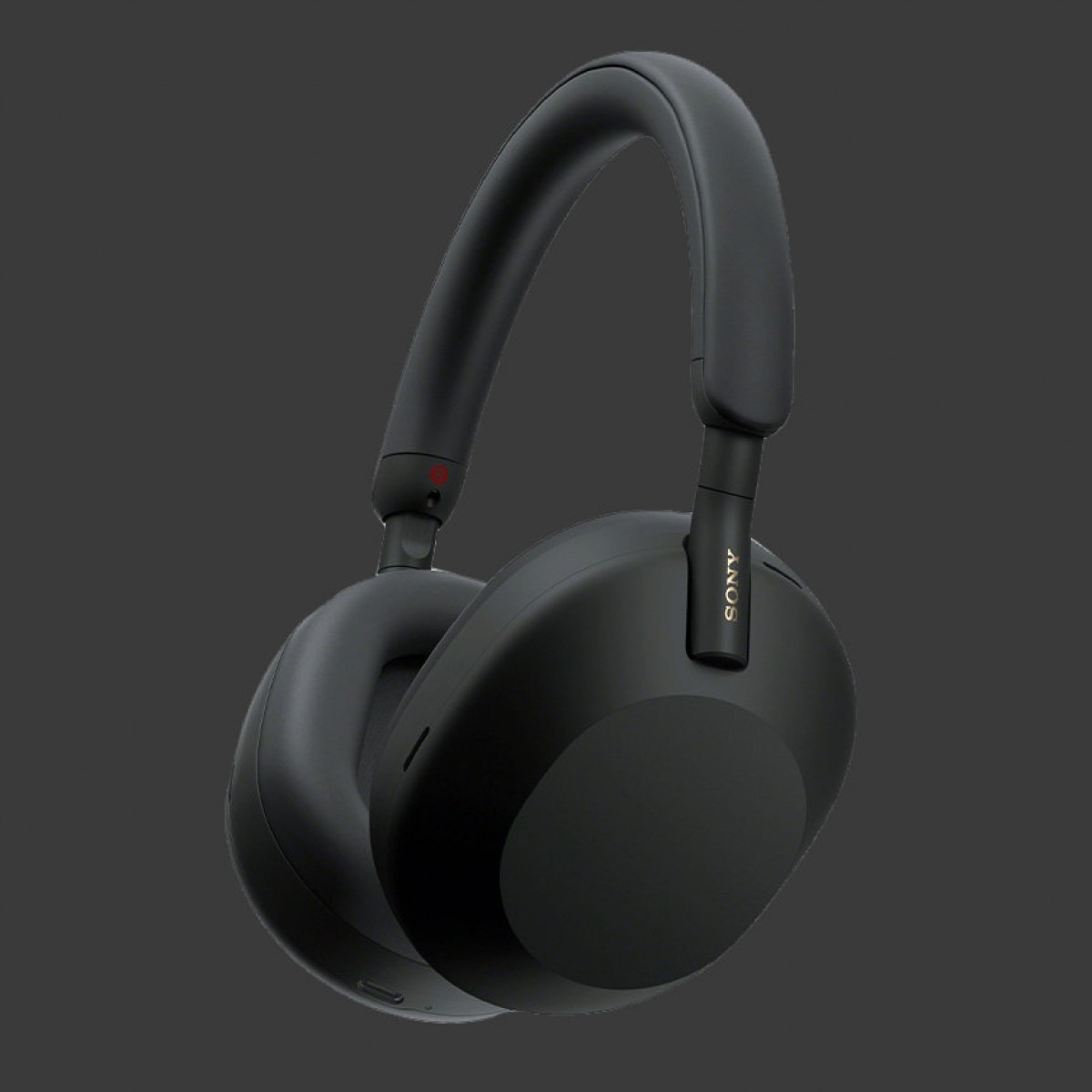 Sony WH-1000XM5 wireless noise-canceling headphones in black