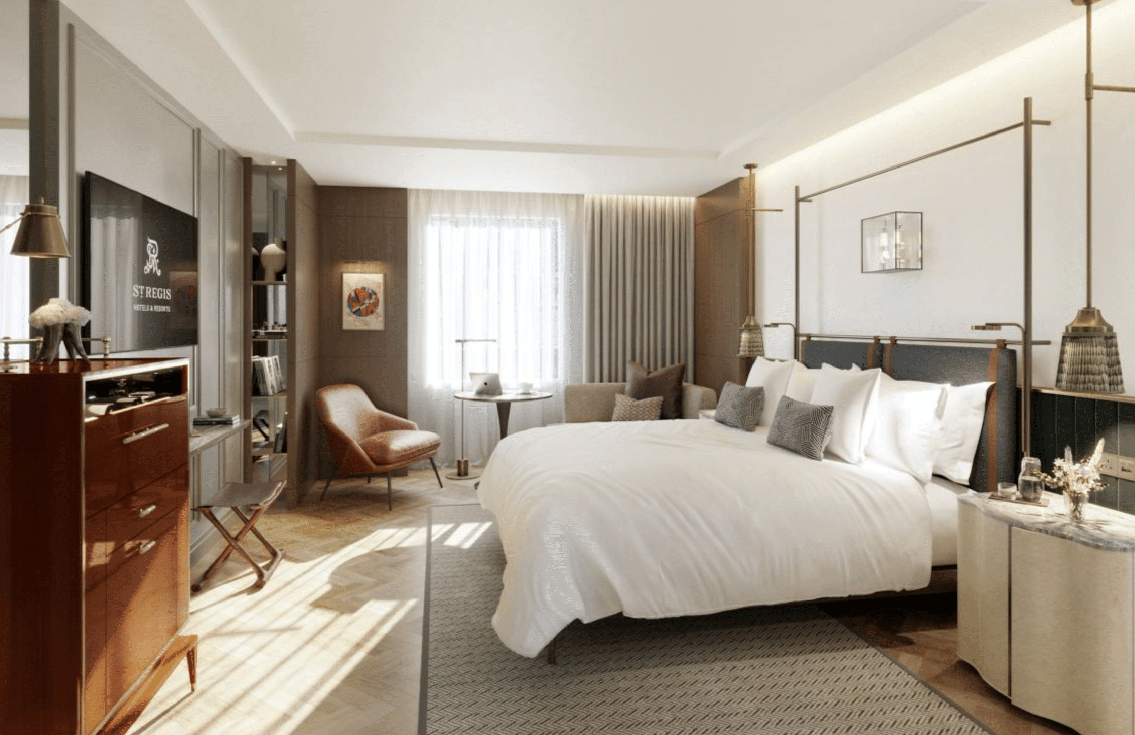 Superior Courtyard guestroom at the St. Regis London in Mayfair